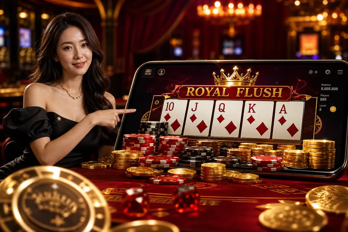 manis88 Casino meja dealer langsung baccarat